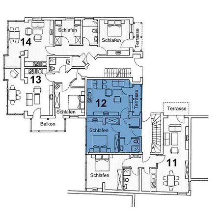 Villa-eden-binz-typ-3-apartment-12 * בינץ