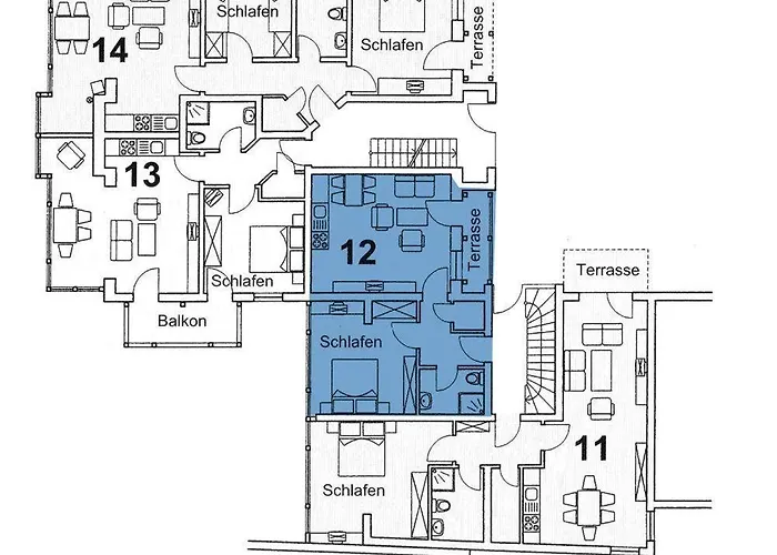 Villa-eden-binz-typ-3-apartment-12 * בינץ